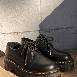 Black Dr. Martens Oxfords